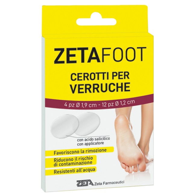 Zeta Farmaceutici Zetafoot Cerotto Verruche Assortito 16 Pezzi Zeta Farmaceutici Zetafoot Cerotto Verruche Assortito 16 Pezzi