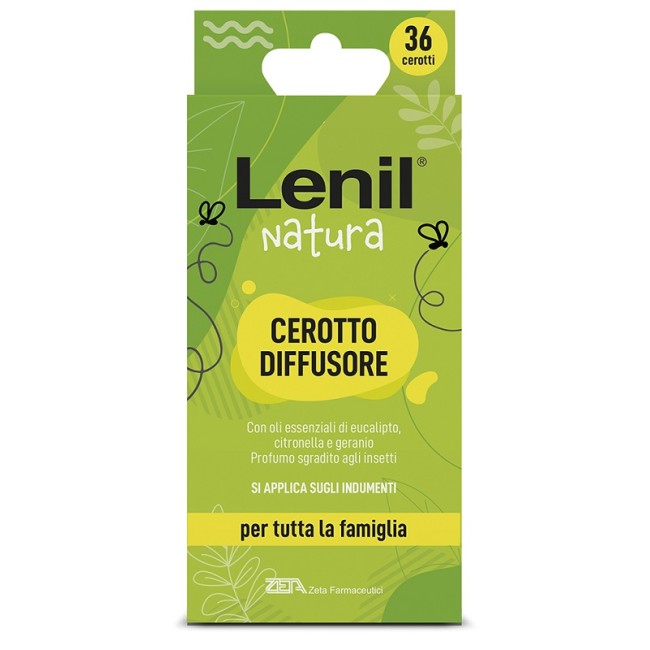 Zeta Farmaceutici Lenil Natura Def Cerotti Diffu 36 Pezzi Zeta Farmaceutici Lenil Natura Def Cerotti Diffu 36 Pezzi