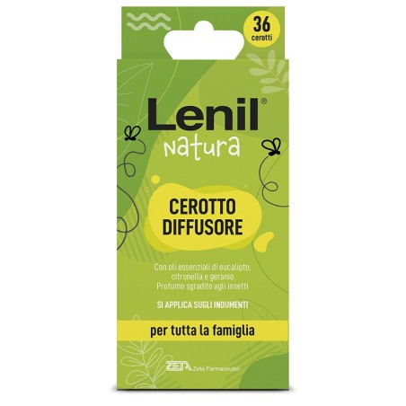 Zeta Farmaceutici Lenil Natura Def Cerotti Diffu 36 Pezzi Zeta Farmaceutici Lenil Natura Def Cerotti Diffu 36 Pezzi