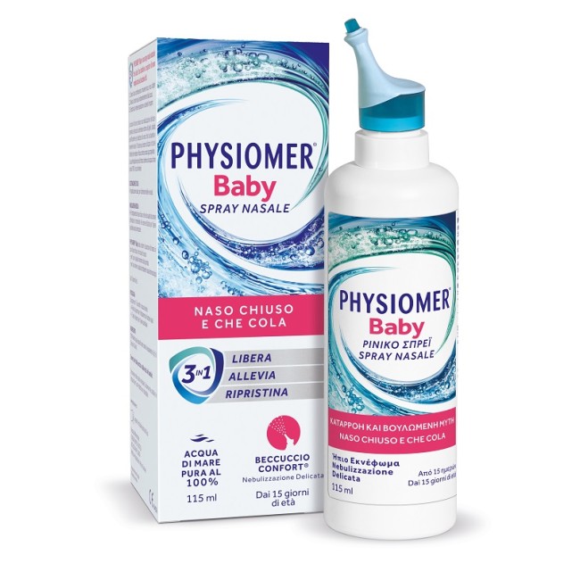 Perrigo Spray Nasale Physiomer Baby 115 Ml Perrigo Spray Nasale Physiomer Baby 115 Ml