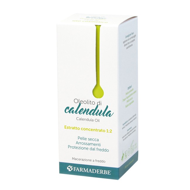 Farmaderbe Oleolito Di Calendula Estratto Concentrato 1:2 100 Ml