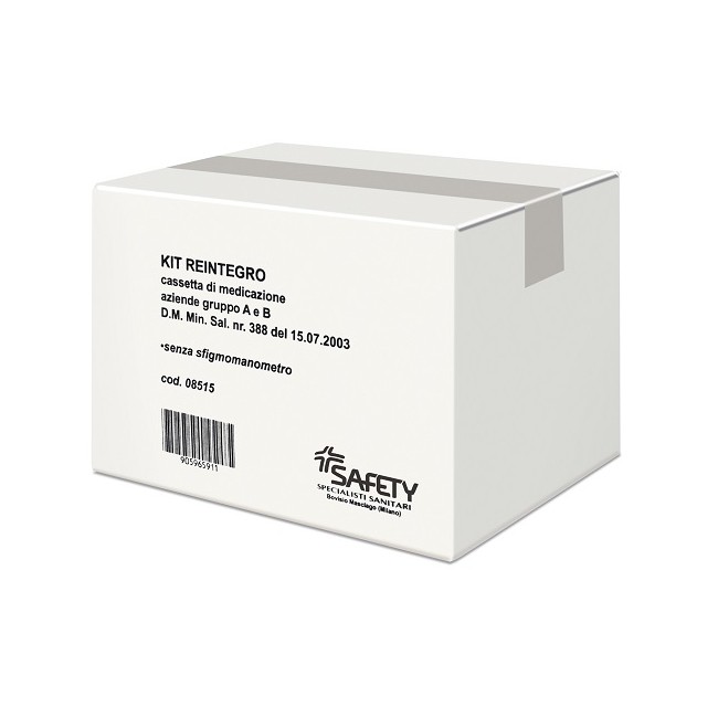 Safety Kit Reintegro Cassetta Pronto Soccorso Gruppo A/b