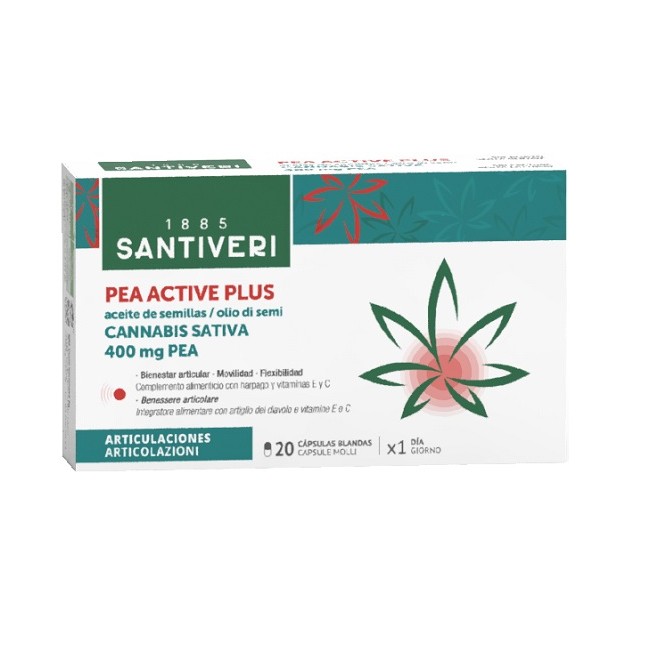Santiveri Pea Active Plus 20 Capsule Santiveri Pea Active Plus 20 Capsule