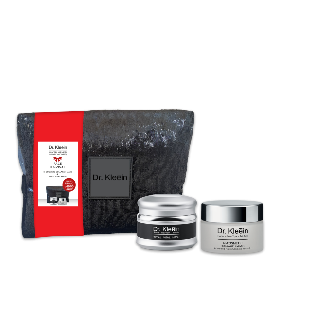Dr. Kleein Face Re Vival 1 Maschera Viso Collagene 50 Ml + 1 Maschera Viso Idratante Antiage 50 Ml Dr. Kleein Face Re Vival 1 Maschera Viso Collagene 50 Ml + 1 Maschera Viso Idratante Antiage 50 Ml