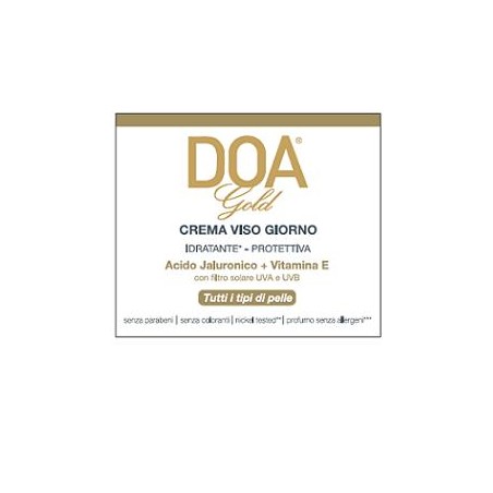 Doafarm Doa Gold Crema Viso Giorno Idratante 50 Ml Doafarm Doa Gold Crema Viso Giorno Idratante 50 Ml