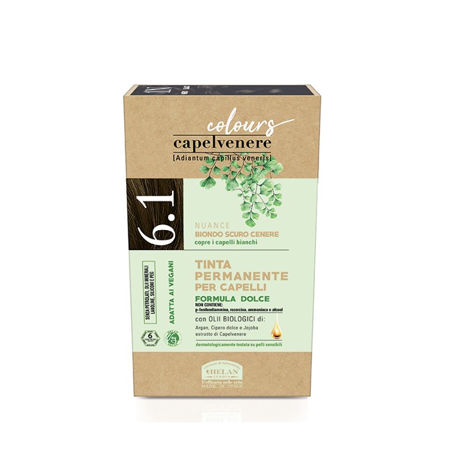 Helan Capelvenere Colours Tinta Capelli 6,1n Biondo Scuro Cenere