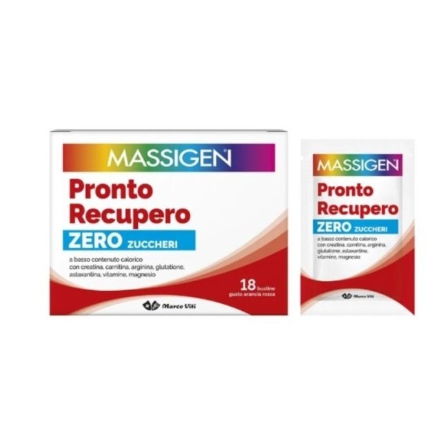 Marco Viti Massigen Pronto Recupero Senza Zucchero 18 Bustine Edizione Speciale 2025