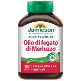Biovita Jamieson Olio Di Fegato Di Merluzzo 100 Perle