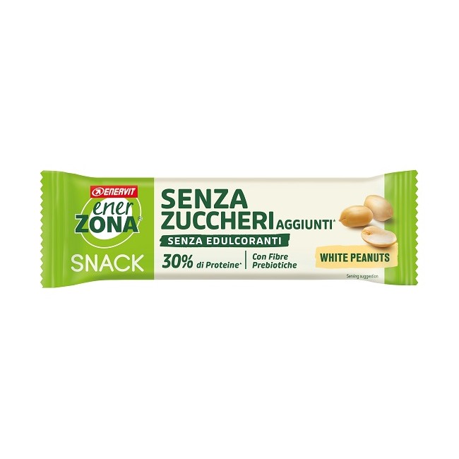 Snack EnerZona Arachidi e Cioccolato Bianco 33gr.