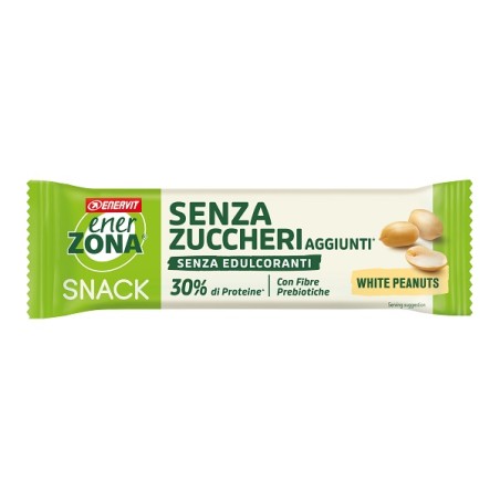 Snack EnerZona Arachidi e Cioccolato Bianco 33gr.