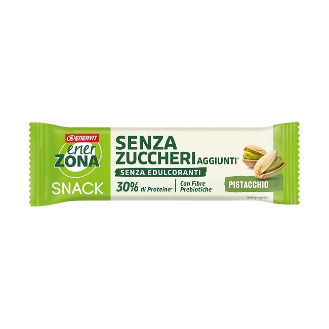 Snack Enervit Enerzona - Pistacchio Cioccolato Bianco Senza Zuccheri Aggiunti 27g Snack Enervit Enerzona - Pistacchio Cioccolato Bianco Senza Zuccheri Aggiunti 27g