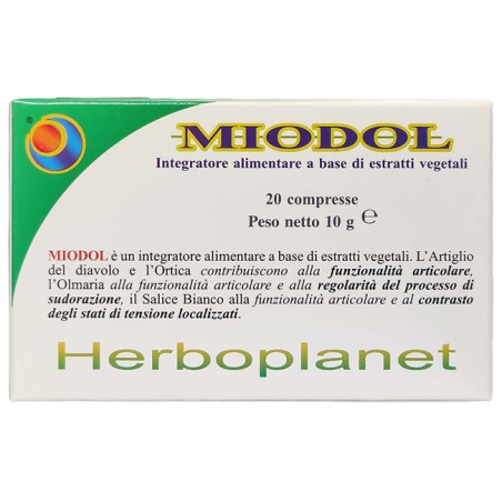 Herboplanet Miodol 20 Compresse Blister 10 G Herboplanet Miodol 20 Compresse Blister 10 G