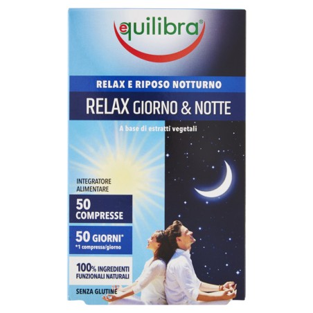 Equilibra Relax Giorno & Notte 50 Compresse Equilibra Relax Giorno & Notte 50 Compresse