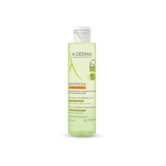 A-derma Exomega Control Gel 2in1 200 Ml A-derma Exomega Control Gel 2in1 200 Ml