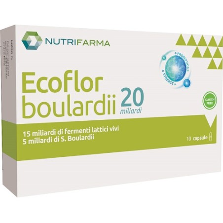 Aqua Viva Ecoflor Boulardii 20 Miliardi 10 Capsule Aqua Viva Ecoflor Boulardii 20 Miliardi 10 Capsule