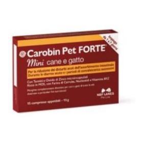 Nbf Lanes Carobin Pet Forte Mini 15 Compresse