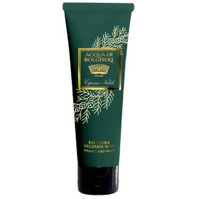 Crema Vellutata Mani Acqua Di Bolgheri Toscana Cipresso Nobile Bio. Formato: tubo da 75ml.