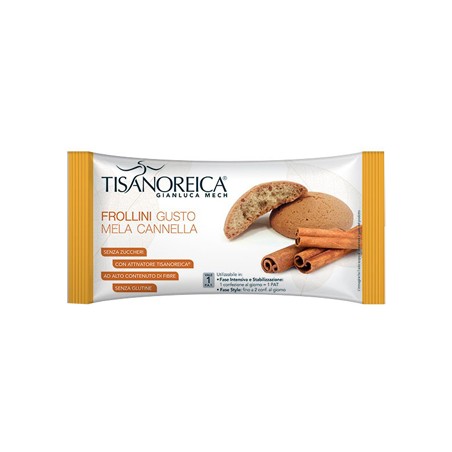 Frollini Tisanoreica Mela e Cannella senza Glutine 50 g