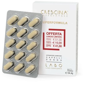 Labo Crescina Integratore Ri-crescita Superformula Donna 30 Compress 30 G