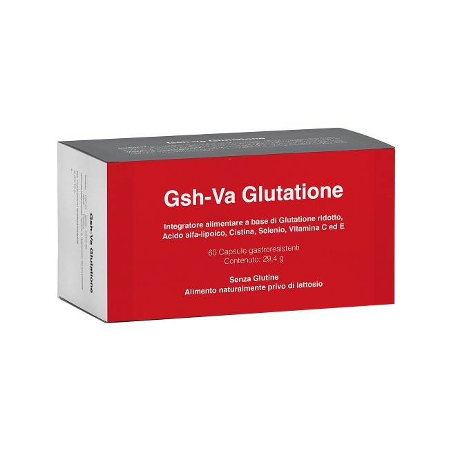 Vanda Omeopatici Gsh-va Glutatione 60 Capsule Gastroresistenti Da 490 Mg