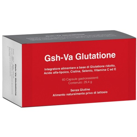 Vanda Omeopatici Gsh-va Glutatione 60 Capsule Gastroresistenti Da 490 Mg