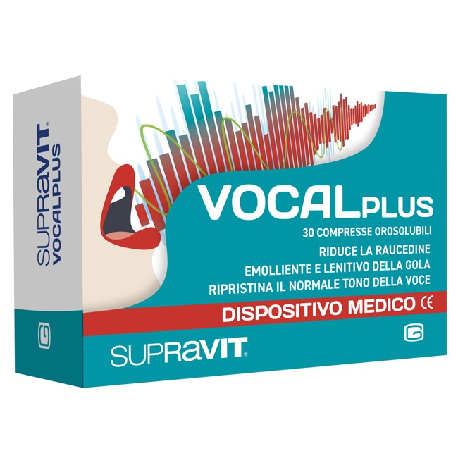 Giuriati Group Supravit Vocalplus 30 Compresse Orosolubili