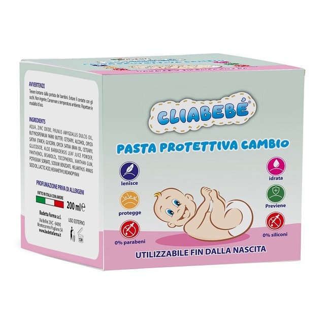 Budetta Farma Cliabebe' Pasta Ossido Zinco 200 Ml