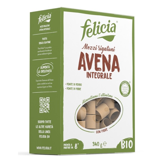 Andriani Felicia Mezzi Rigatoni Avena 340 G Andriani Felicia Mezzi Rigatoni Avena 340 G