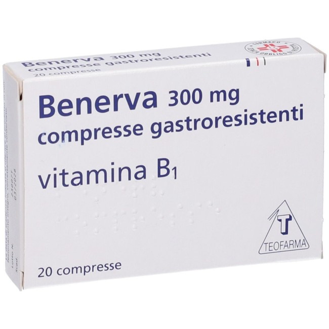Farmed Benerva 20 Compresse 300mg