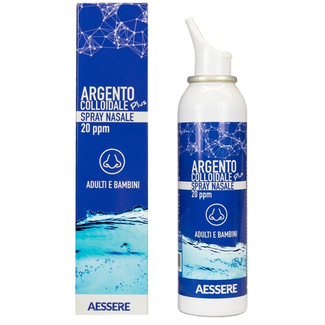 Aessere Argento Colloidale Plus Nasale Spray 20 Ppm 100 Ml
