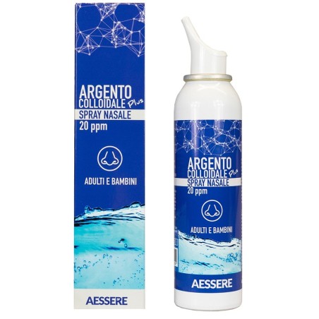 Aessere Argento Colloidale Plus Nasale Spray 20 Ppm 100 Ml