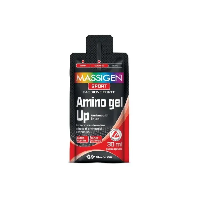 Marco Viti Massigen Sport Amino Gel Up 30 Pezzi Da 30 Ml Marco Viti Massigen Sport Amino Gel Up 30 Pezzi Da 30 Ml