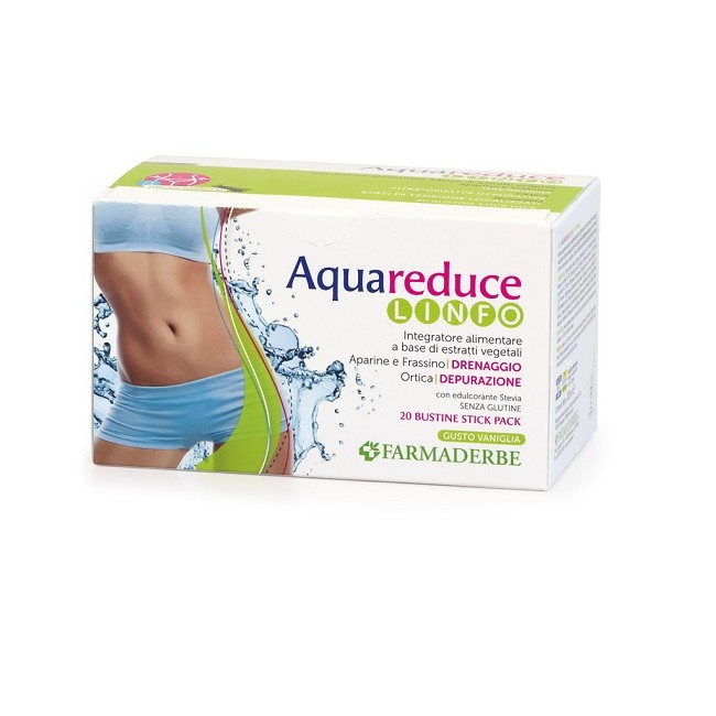 Farmaderbe Acqua Reduce Linfo Vaniglia 20 Stick Farmaderbe Acqua Reduce Linfo Vaniglia 20 Stick