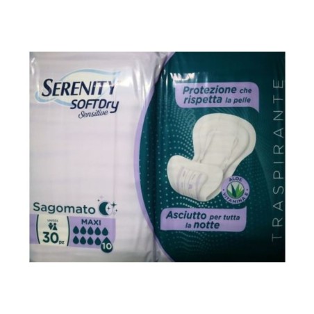 Serenity Sagomato Sd Sensitive Maxi 30 Pezzi