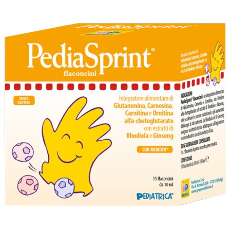 Pediatrica Pediasprint 15 Flaconcini Da 10 Ml
