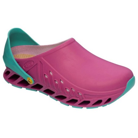 Scholl Evoflex Tpr U Fucsia/smeraldo 39