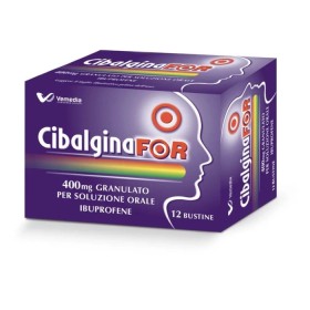 Cibalginafor 400mg Granulato Per Soluzione Orale 12 Bustine