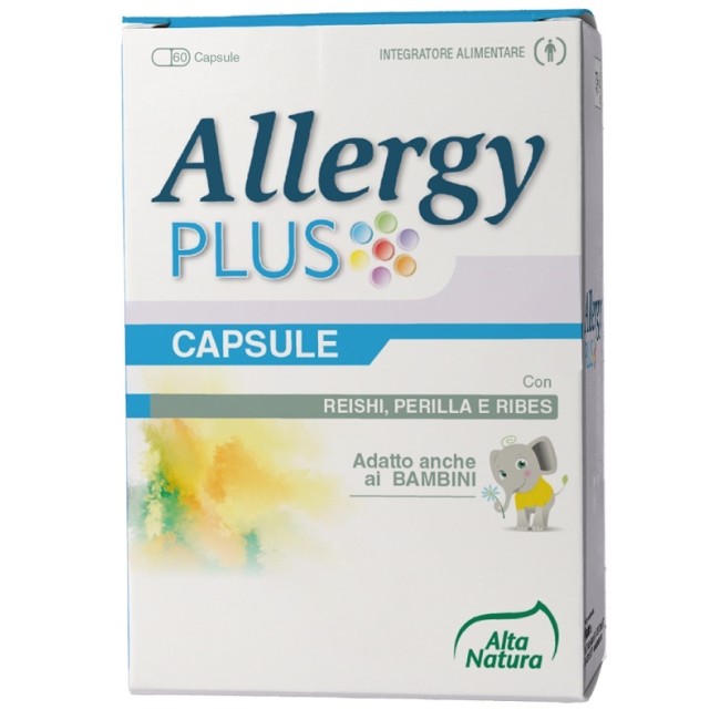 Alta Natura Allergy Plus 60 Capsule 500 Mg