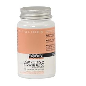 Laboratorio Sodini Cisteina Equiseto Compex Sodini 70 Capsule 0,455 Grammi