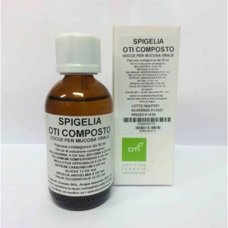 Oti Officine Terapie Innovative Spigelia Comp Gocce 50 Ml
