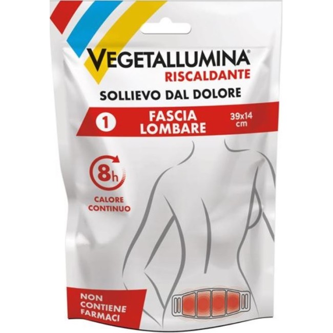 Pietrasanta Pharma Vegetallumina Fascia Lombare Riscaldante 1 Pezzo