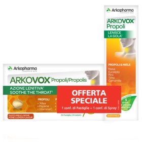 Arkopharma Arkovox Propoli Pack 24 Compresse + Spray 30 Ml