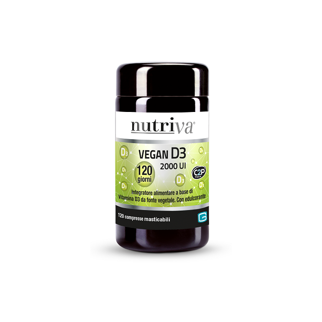 Giuriati Group Nutriva Vegan D3 120 Compresse
