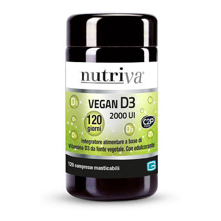 Giuriati Group Nutriva Vegan D3 120 Compresse