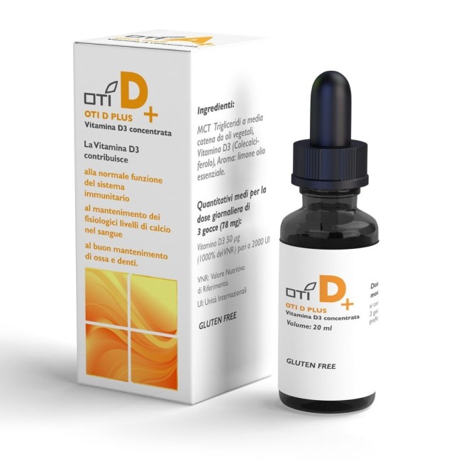 Oti Officine Terapie Innovative Oti D Plus Gocce 30 Ml