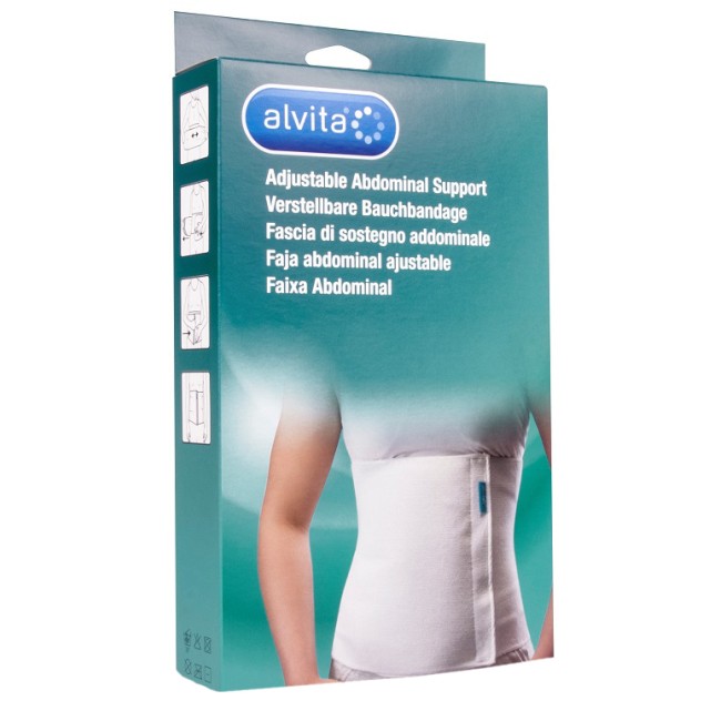 Alliance Healthcare Alvita Fascia Addominale Misura 1 Circonferenza 75-95 Cm