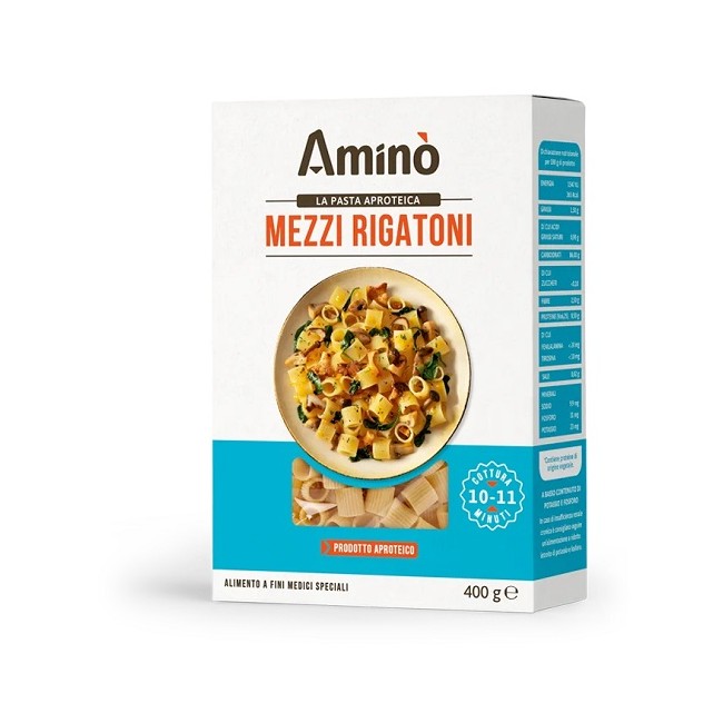 Nove Alpi Amino' Mezzi Rigatoni Aproteici 400 G