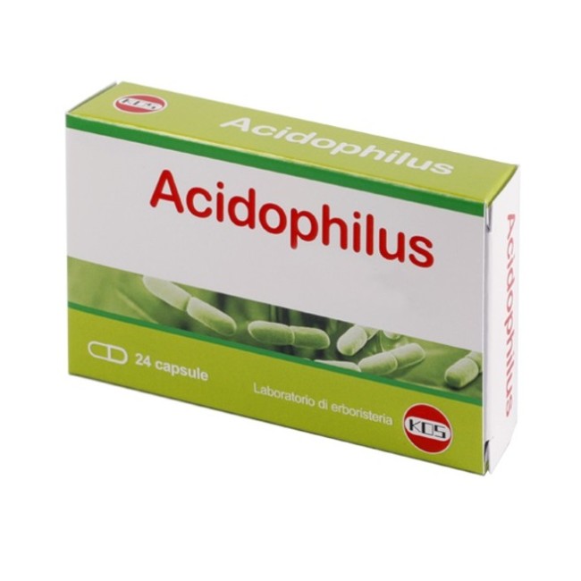 Kos Acidophilus 10 Miliardi 24 Capsule