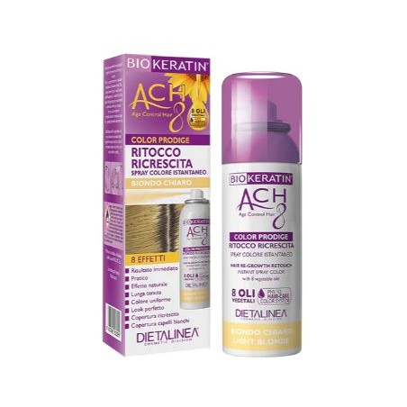 Gdp - General Dietet. Pharma Biokeratin Ach8 Color Prodige Ritocco Ricrescita Biondo Chiaro 75 Ml Dietalinea
