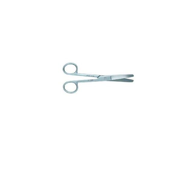 Safety Forbici Retta Punta Tonda 14cm